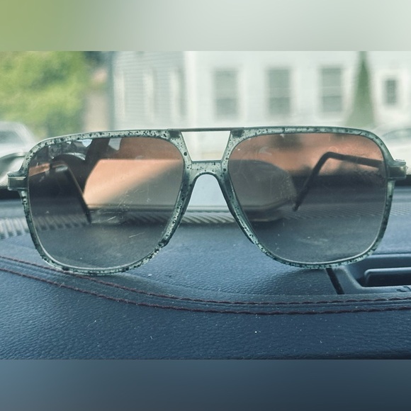 Opti-Ray Other - Men's Green Marble Aviator Opti-Ray Sunglasses